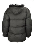 Ladies polyester mini ripstop puffy padded jacket with hood -0919 - TATTOPANI