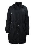 Ladies Womens Long Wind Proof Parka Jacket - TATTOPANI